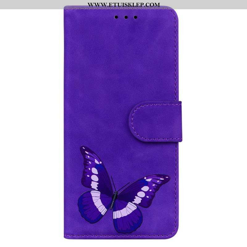 Etui Folio do Oppo Reno 8 Lite Motyl